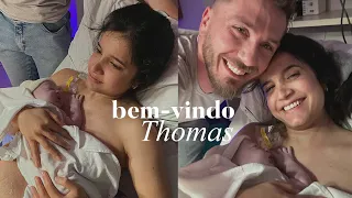 Nascimento do Thomas | meu parto normal com cenas fortes e reais