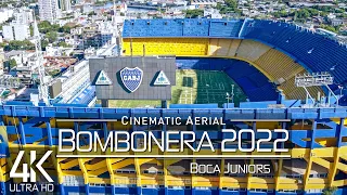 【4K】🇦🇷 La Bombonera from Above 🔥 BOCA JUNIORS 2022 🔥 Buenos Aires Cinematic Wolf Aerial™ Drone Film