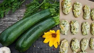 You won't fry the zucchini anymore! Quick snack ready in minutes. I cook several times a week!