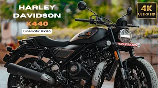 Harley Davidson X440 Cinematic Video with Specifications| 4k