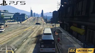 GTA 5 |  The Bus Assassination Misson  | PS5 4k60fps Gameplay