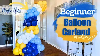 Beginners How To: Wide Organic Balloon Garland Tutorial - Step by Step