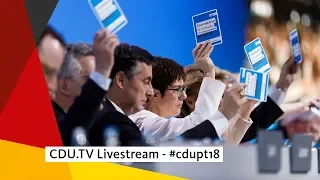 CDU.TV Livestream - #cdupt18