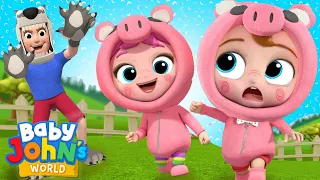 Three Little Piggies | Playtime Songs & Nursery Rhymes by Baby John’s World