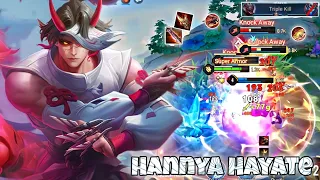 hayate New Skin "Hannya" Dragon Lane Pro Gameplay | Arena of Valor Liên Quân mobile CoT