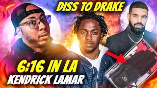 Kendrick Lamar - 6:16 IN LA (Drake Diss) REACTION