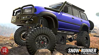 SnowRunner: NEW Toyota Land Cruiser 80 Series CONSOLE MOD!