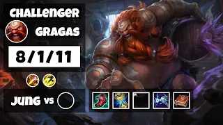 Gragas 12.1 S11 Jungle Challenger Replay (8/1/11) - NA