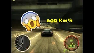 Fastest Mod Car in NEED FOR SPEED MOST WANTED 600 Km/h