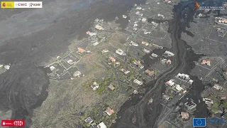 06/12/2021 Avance colada sur. Erupción La Palma IGME