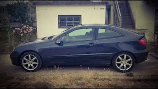 POV Mercedes-Benz C 220CDI Sportcoupé CL203 (2002).