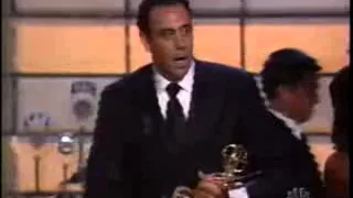 Brad Garrett wins 2002 Emmy Award for Supporting Actor in a Comedy Series