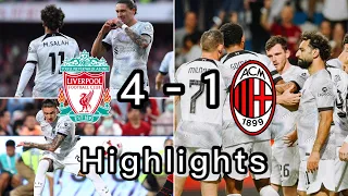 HIGHLIGHTS: ✌🏼Liverpool 4-1 AC Milan | Salah, Thiago & Darwin Nunez double in Dubai Super 🔥