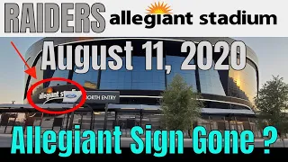 Las Vegas Raiders Allegiant Stadium Update 08 11 2020