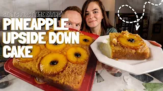 Sean's First Time Eating Pineapple Upside Down Cake 🍍🙃🎂 | Episode 9