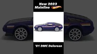 New 2023 Hot Wheels – '81 DMC Delorean