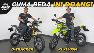 BEDA KLX150SM DAN D-TRACKER 150, GAK CUNGKRING LAGI! | MotoFun Indonesia