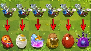 Every Plants Vs Zcorp Racer Chair - Who Will Win? - PvZ 2 Challenge