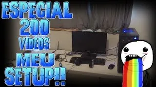 Vídeo Especial #200 - Meu Quarto / Meu Setup!! (HeitorGames)