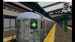 OpenBVE Special:4 Train To Woodlawn Via Jerome Express (R62A LED)