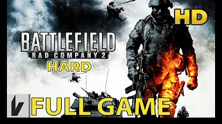 Battlefield Bad Company 2 FULL Gameplay Walkthrough on HARD - NO Commentary