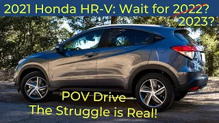 POV Test Drive of the 2021 Honda HR-V EX AWD (with binaural sound)