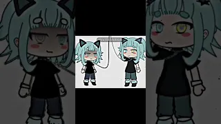 two enter,one leaves meme by lil mento 🍃#edit #shorts #gachalife#lilmento