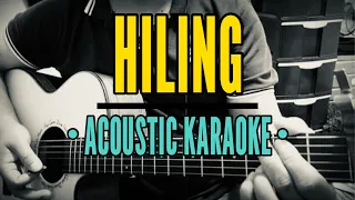 Hiling - Jay-R Siaboc (Acoustic Karaoke)