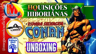 UNBOXING HQS ▪︎ A ESPADA SELVAGEM DE CONAN (EDITORA ABRIL)