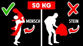 Warum du eine 50 kg-Person, aber keinen 50 kg-Stein heben kannst