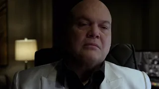 dark scene - Fisk kills Julie - Daredevil season 3