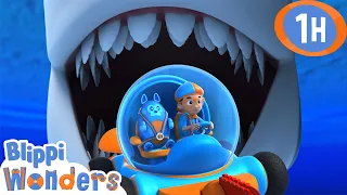 Sharks' Teeth! | Blippi Wonders | Educational Videos for Kids