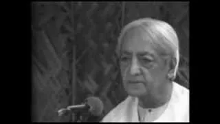 J. Krishnamurti - Madras (Chennai) 1981 - Public Q&A 1