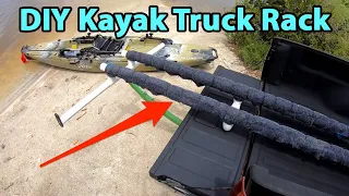 DIY Kayak Truck Rack & Bed Extender (Easy To Load Your Kayak In)