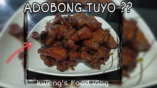 SPICY ADOBONG BABOY NA TUYO 😀☺️