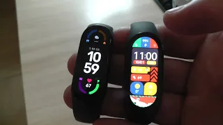 Основные различия Xiaomi Mi Band 6 и Mi Band 7