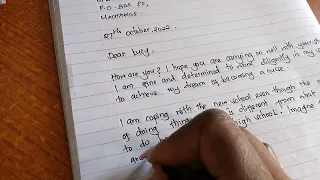 How to write a letter to a friend/New school/ Friendly Letter