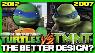 2012 TMNT vs 2007 TMNT: The Designs Compared