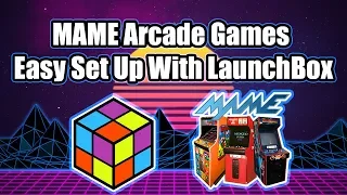 MAME Arcade Games NEW Easy Set Up With LaunchBox