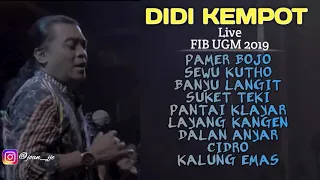 DIDI KEMPOT LIVE KONSER AMBYAR  FIB UGM  20 08 2019