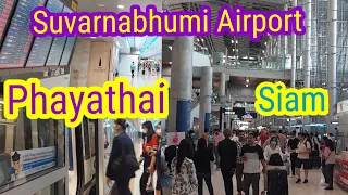 Suvarnabhumi Airport to Phaya Thai Airport Rail Line  to Siam BTS