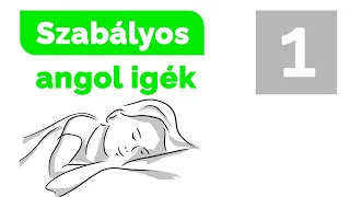 GYAKORI angol IGÉK (130+ szabályos ragozású ige) 👉 Angol szókincs | Angoltanulás