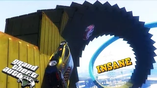 GTA 5 - THE ARC OF DEATH by NOKC ( custom stunt race with Link GTA V )