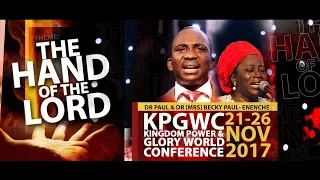 THE HAND OF THE LORD-THE TITHE#KPGWC2017 #WORSHIP & WONDERS NIGHT -24-11-2017
