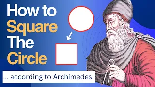 The Challenge of π or How Archimedes Squared the Circle. Introduction to Differential Geometry
