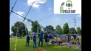 Live Amateur Radio Field Day from W2GSB - GSBARC and 1st Day as a Ham operator 2022