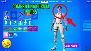 !!COMPRO UNA CUENTA DE FORTNITE POR $5!!😱