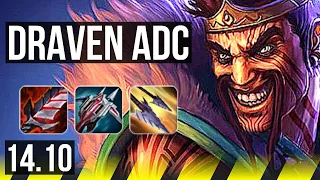 DRAVEN & Blitzcrank vs SIVIR & Renata Glasc (ADC) | 700+ games, 12/3/6 | BR Challenger | 14.10