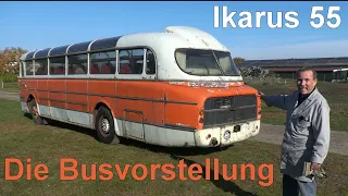 Unser Ikarus 55: Die große Fahrzeugvorstellung