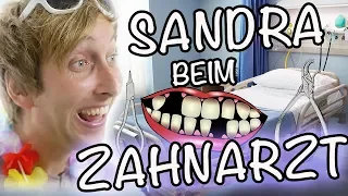 Sandra beim Zahnarzt